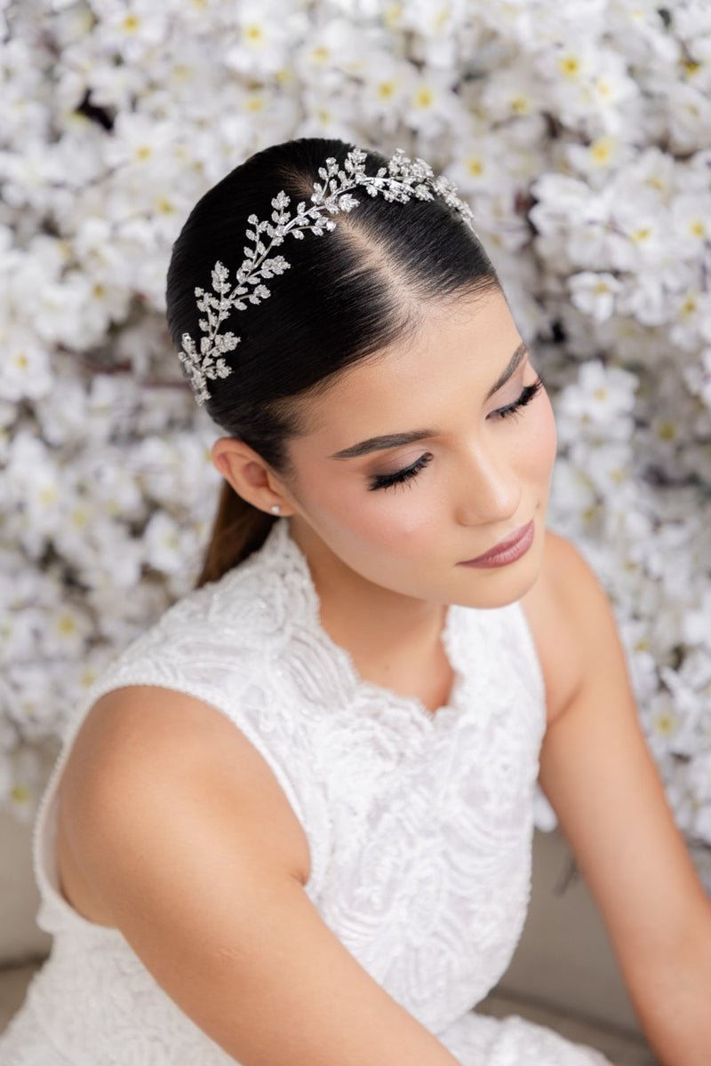Diadema Novia Tiara Corona Reina Tiara De Novia Con Cristales