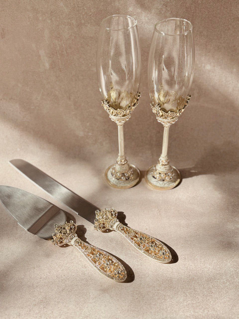 Copas EBSET19 Pala Cuchillo 
Articulos Religiosos Brindis Boda