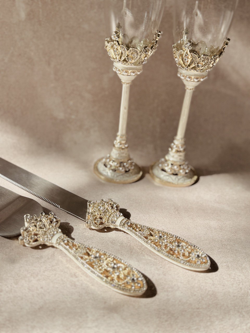 Copas EBSET19 Pala Cuchillo 
Articulos Religiosos Brindis Boda