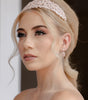 tiara de quinceanera oro rosa con cristal austriaco