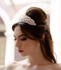 tiara de quinceanera oro rosa con cristal austriaco