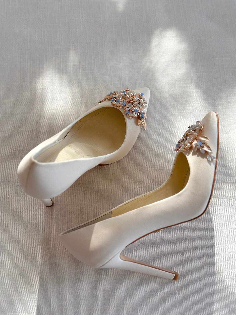 Zapatillas de Novia Eliana/ clasico y elegante stiletto con