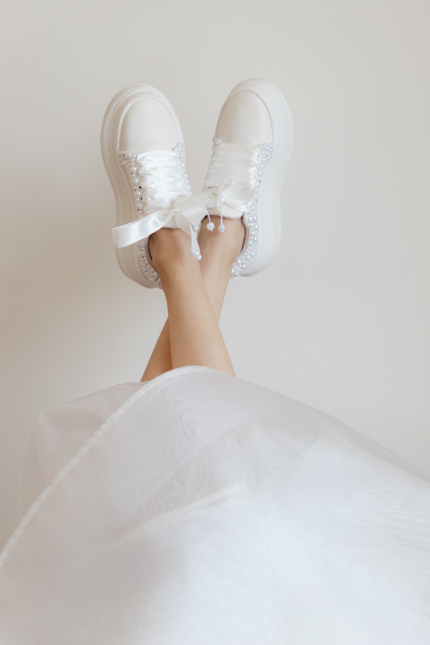 Tennis de novia Ivory 