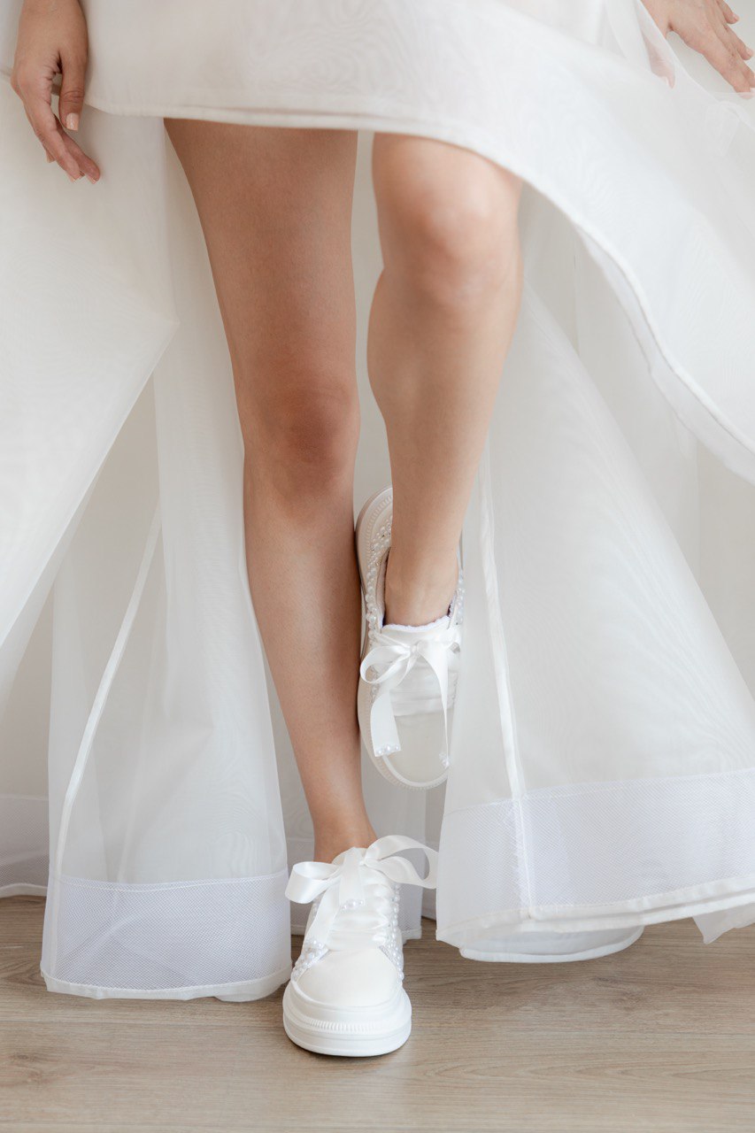 Tennis de novia Ivory 