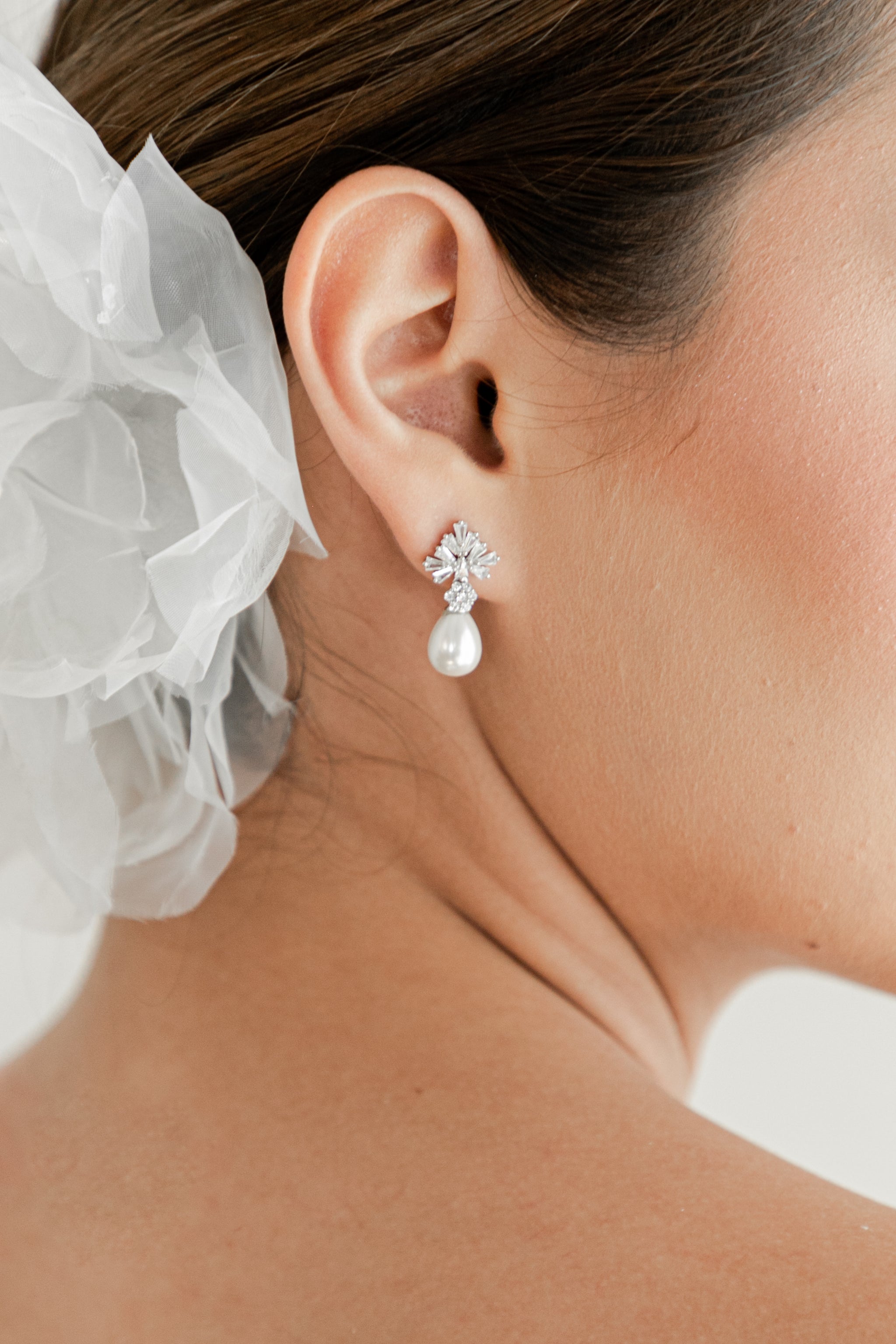 Aretes Modelos De Vestidos Para Xv Aretes De Novia En Chapa Con