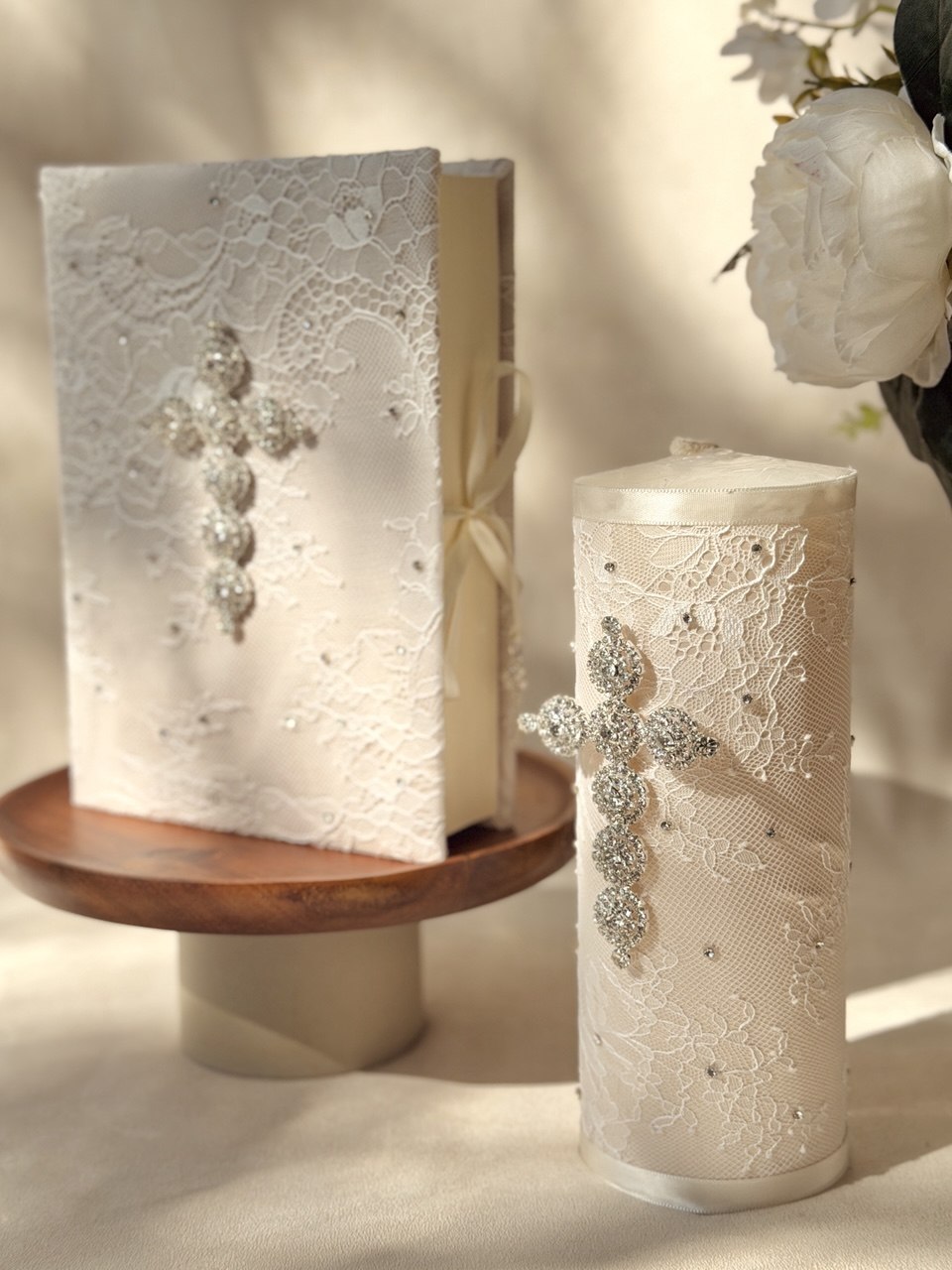 BIBLIA & CIRIO CORDOVA CRISTAL