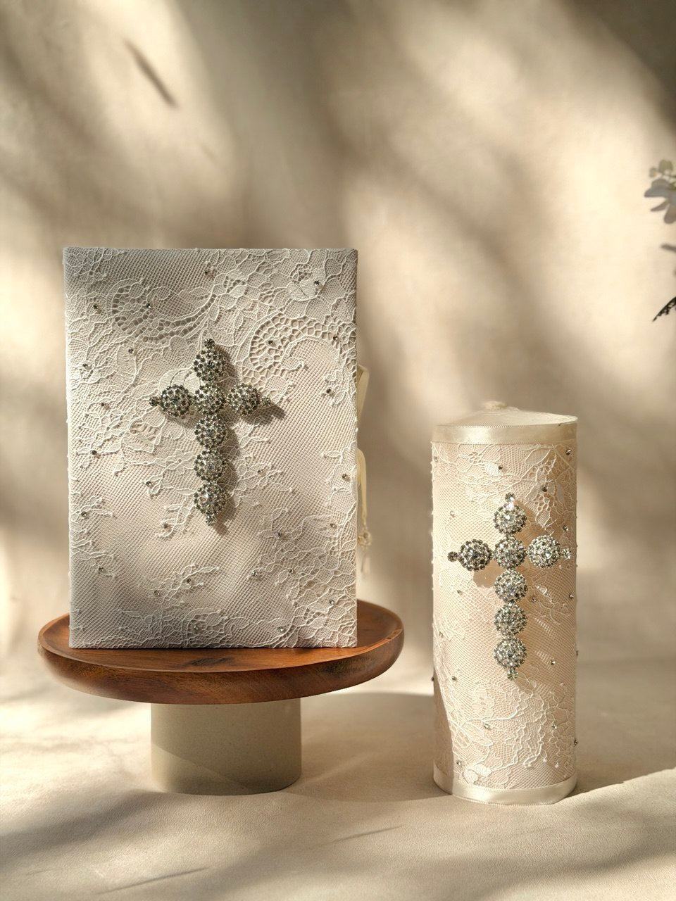 BIBLIA & CIRIO CORDOVA CRISTAL