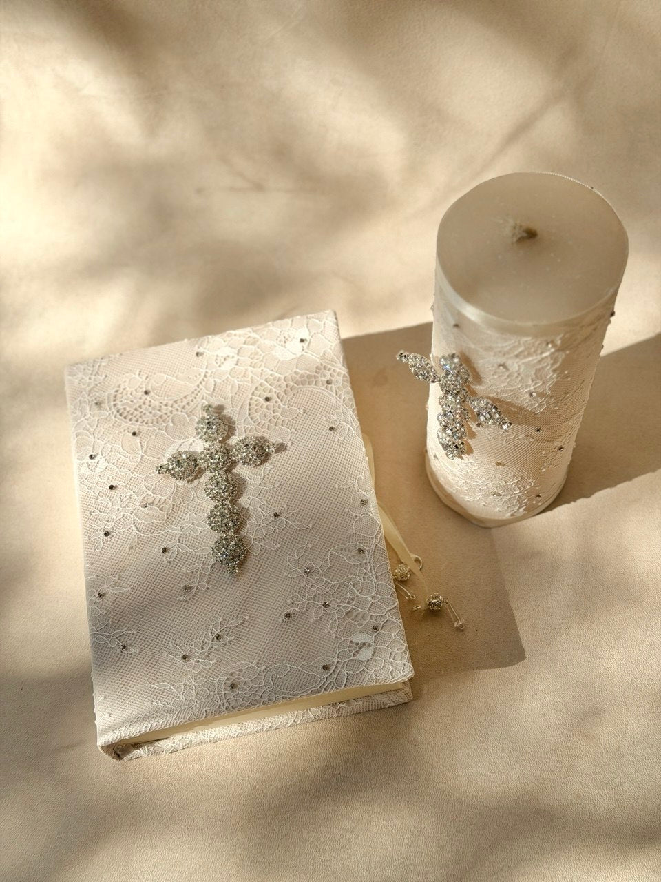 BIBLIA & CIRIO CORDOVA CRISTAL