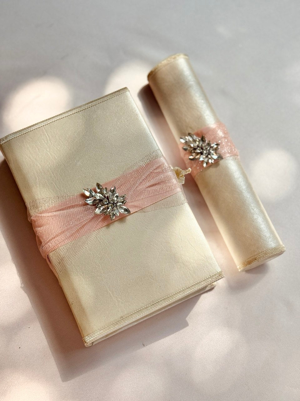 Biblia & Cirio Diamante Rosa-15