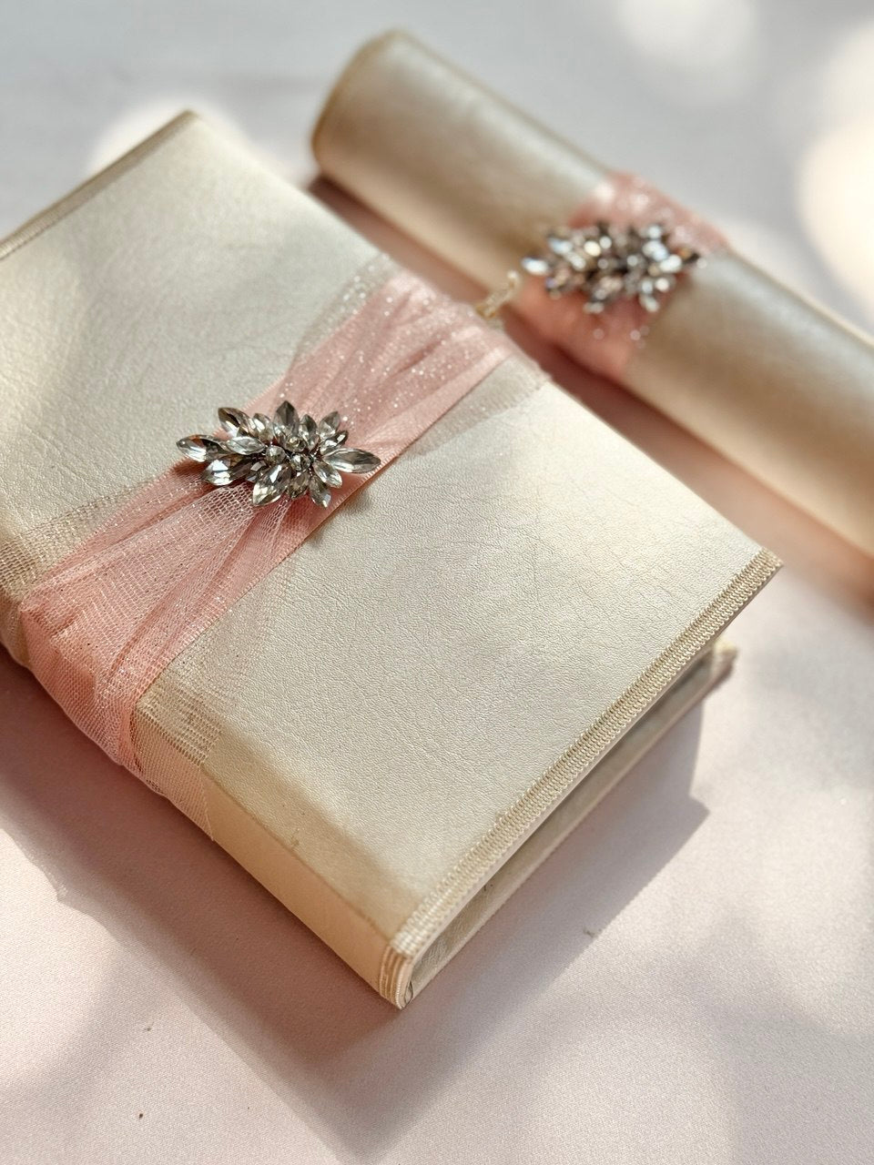 Biblia & Cirio Diamante Rosa-15