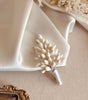 boutonniere semcillo azahares ivory  novio
