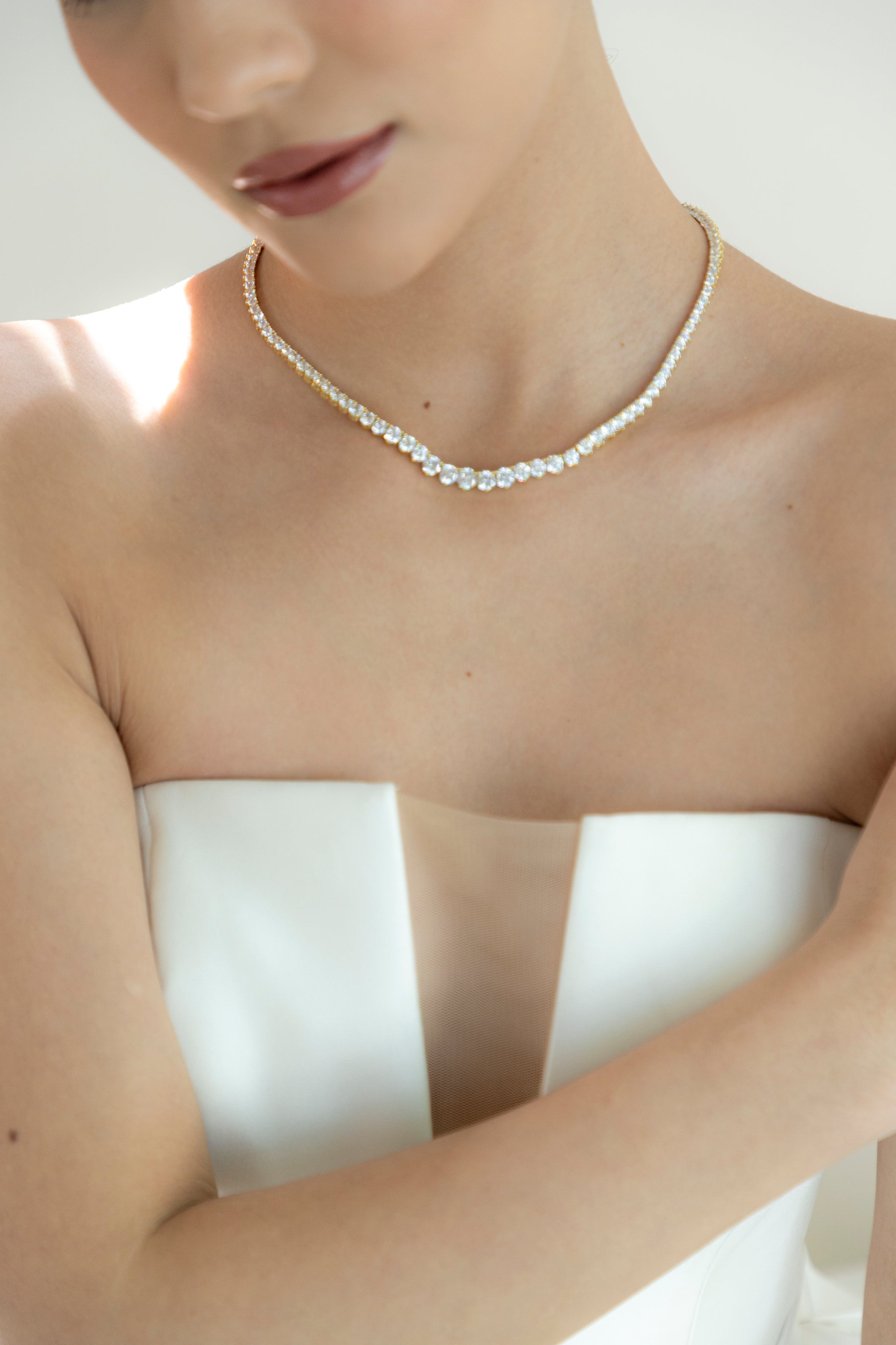 Collar Accesorios Segun El Vestido Fino Collar De Novia En Chapa