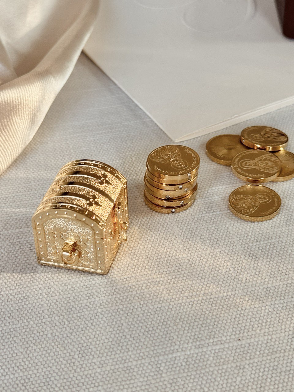 Set Nogal Sagrado Corazon Circonia