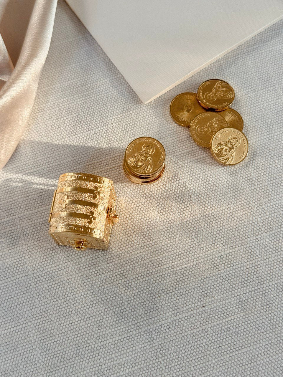 Set Nogal Sagrado Corazon Circonia