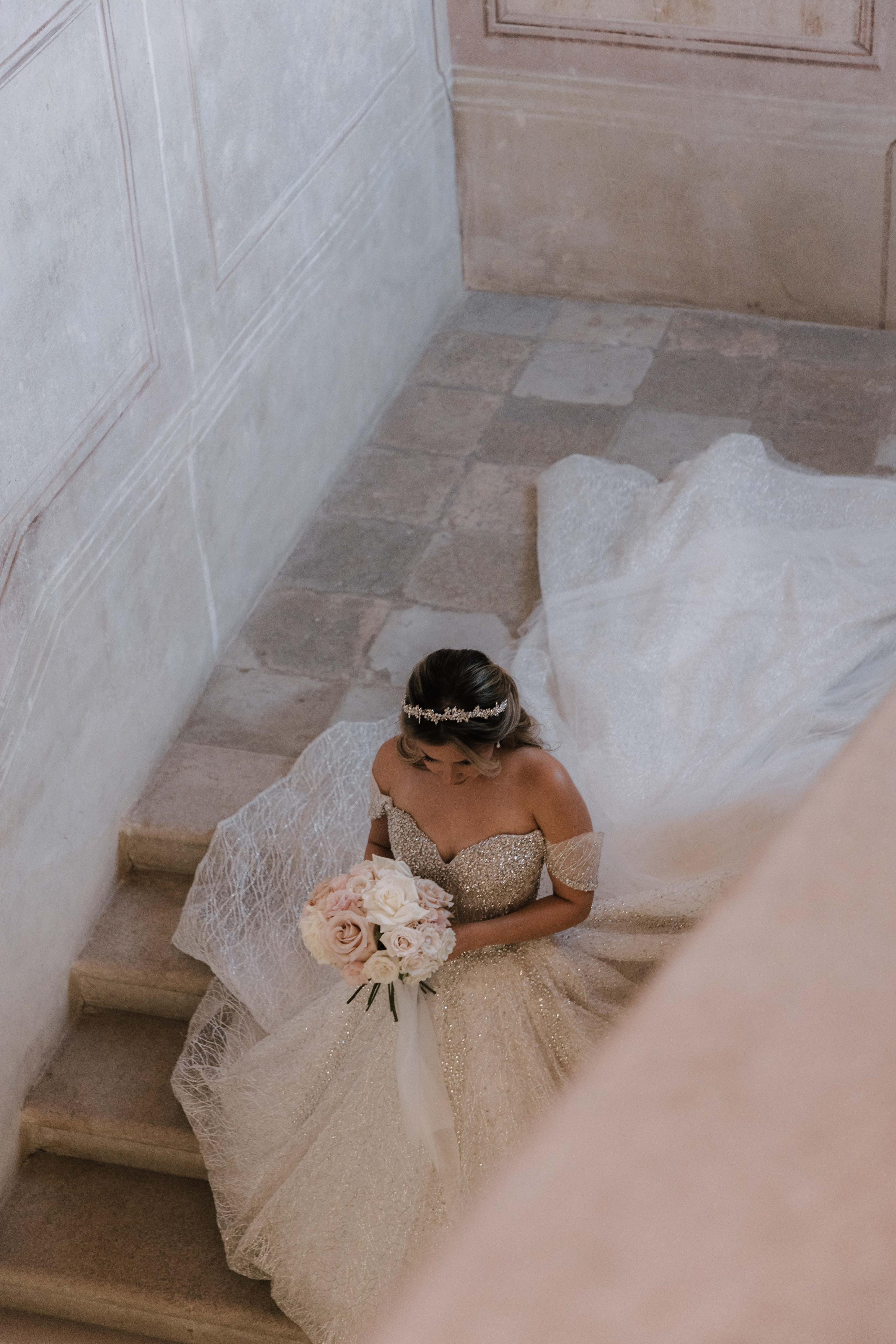 tocado bohemio ma68 elaborado con cristal austriaco y perla bridal hairstyle boho bridal headband 