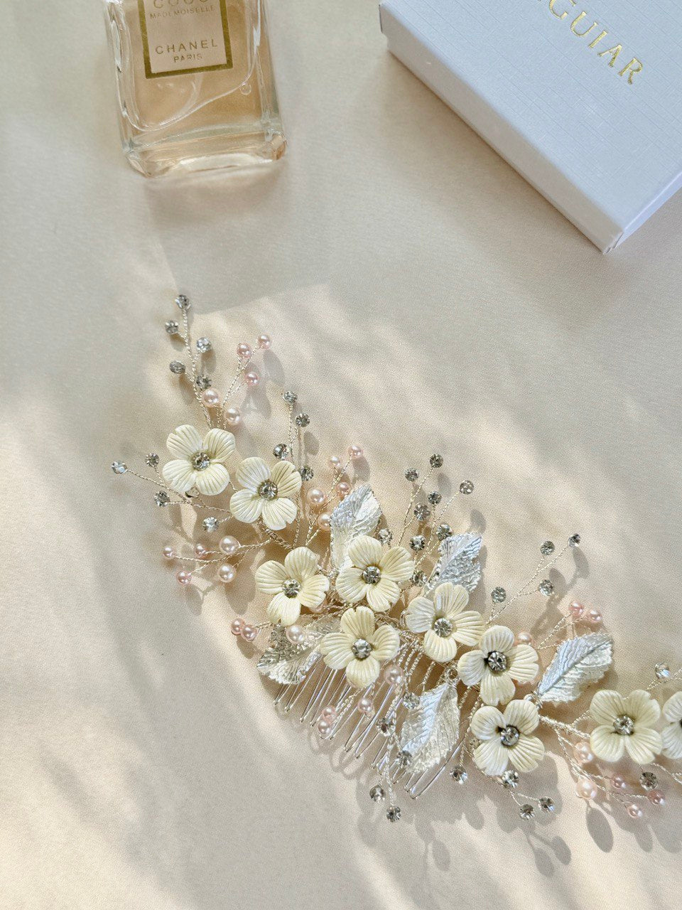 peineta S8263 tocado de novia boho 
bridal hairstye bridal headband 