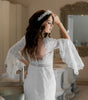 diadema armida ivoryelaborada con  pasta francesa e incrustación de cristal austriaco bridal hairstyle bridal headband 