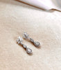 arete de novia con cristal ARETES ER0774