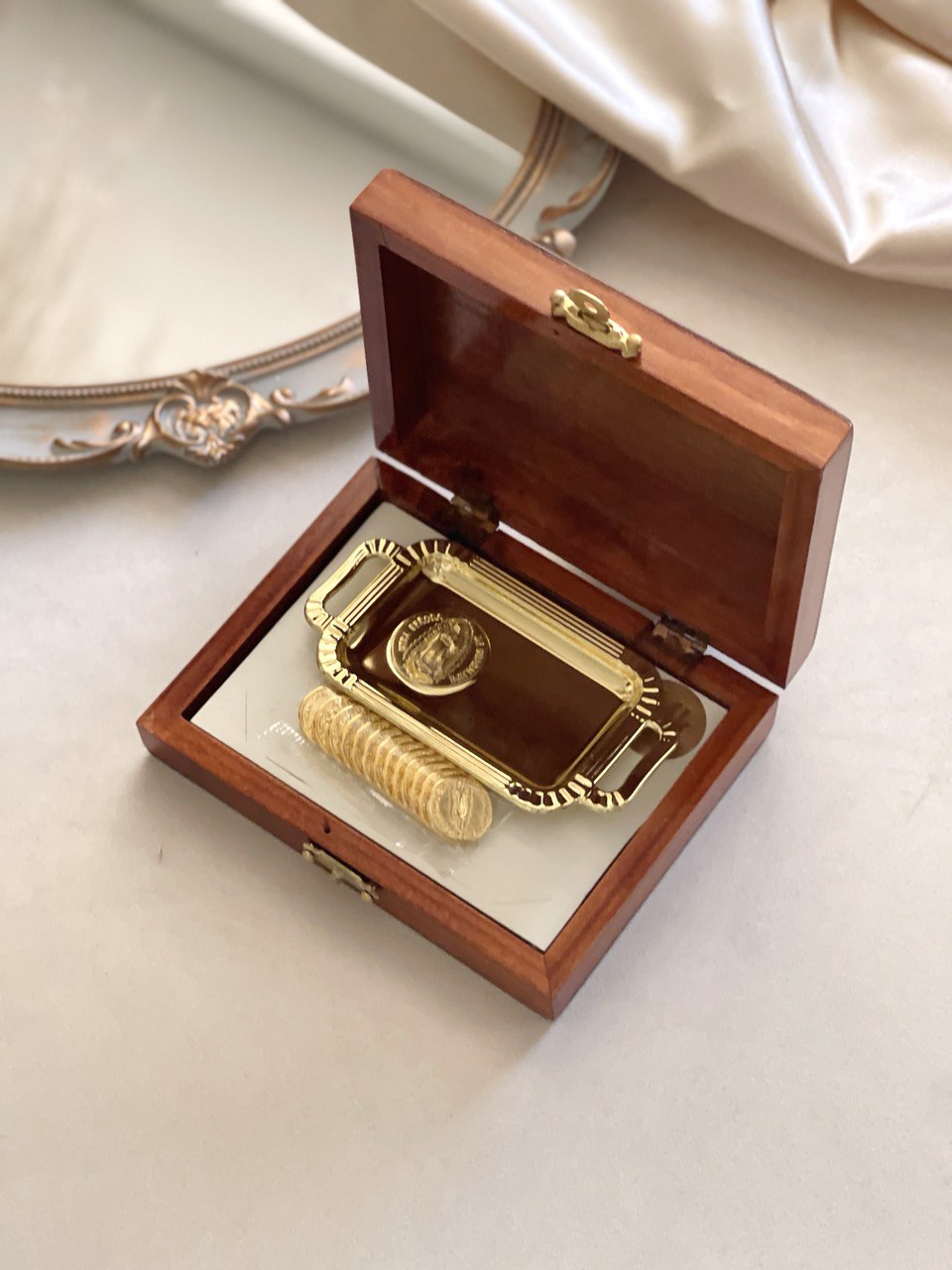 Set de Arras 4209 ORO
Articulos Religiosos Boda