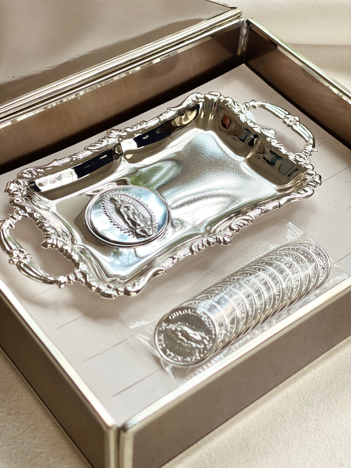 SET ARRAS 4228 PLATA novios
Articulos Religiosos Boda