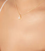 arete con dije y cristal JUEGO ER297