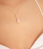 arete con dije y cristal JUEGO NE16