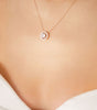 arete con dije y cristal JUEGO NE70